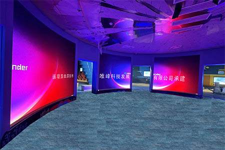 球信网科技室內P2高清顯示屏成功點亮深圳某海洋館